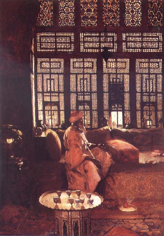 Arab interior, Arthur Melville